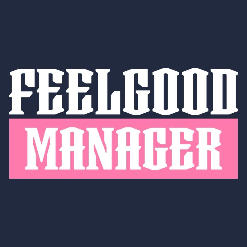 Feelgood manager pink tshirt black