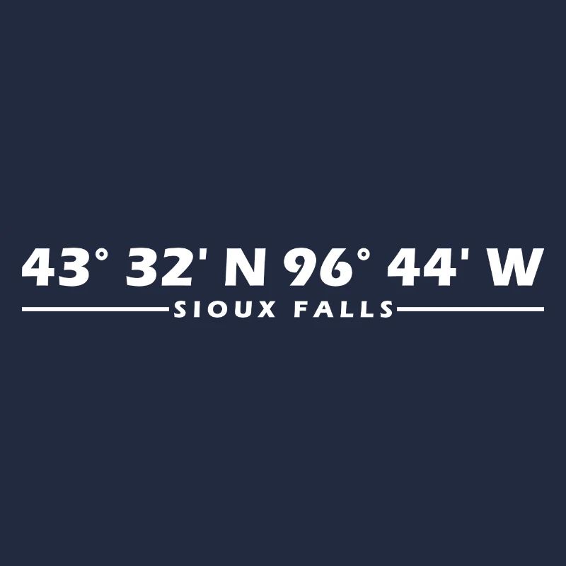 Sioux Falls Coordinates