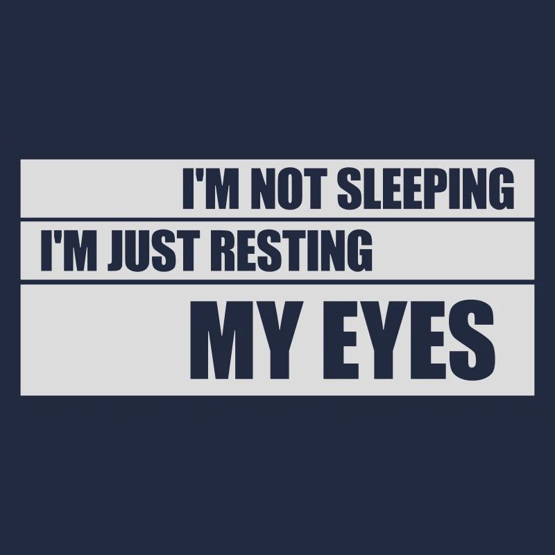 im not sleeping Zitat