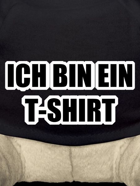 Ich bin ein Tshirt
