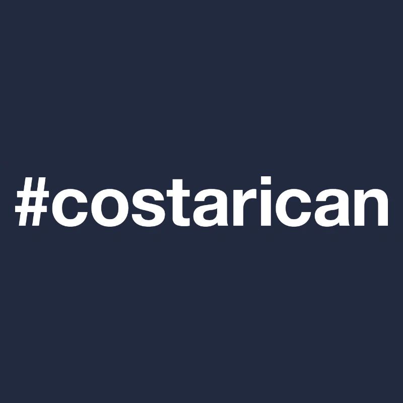 Kostarika Costa Rican Hashtag