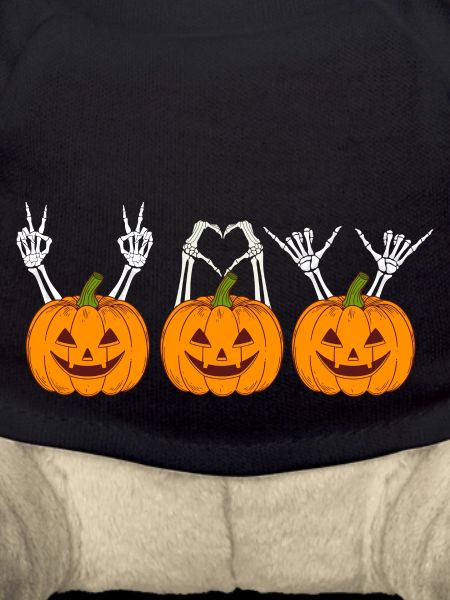 Three Jolly Halloween Pumpkins