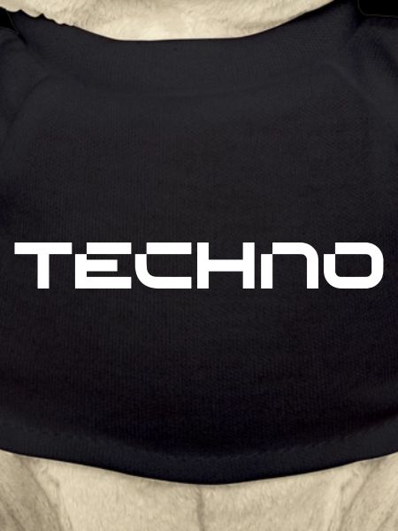 techno futuristic logo