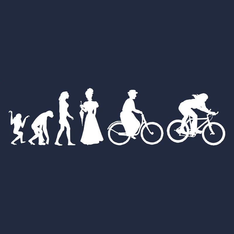 Vélo vélo Evolution des femmes