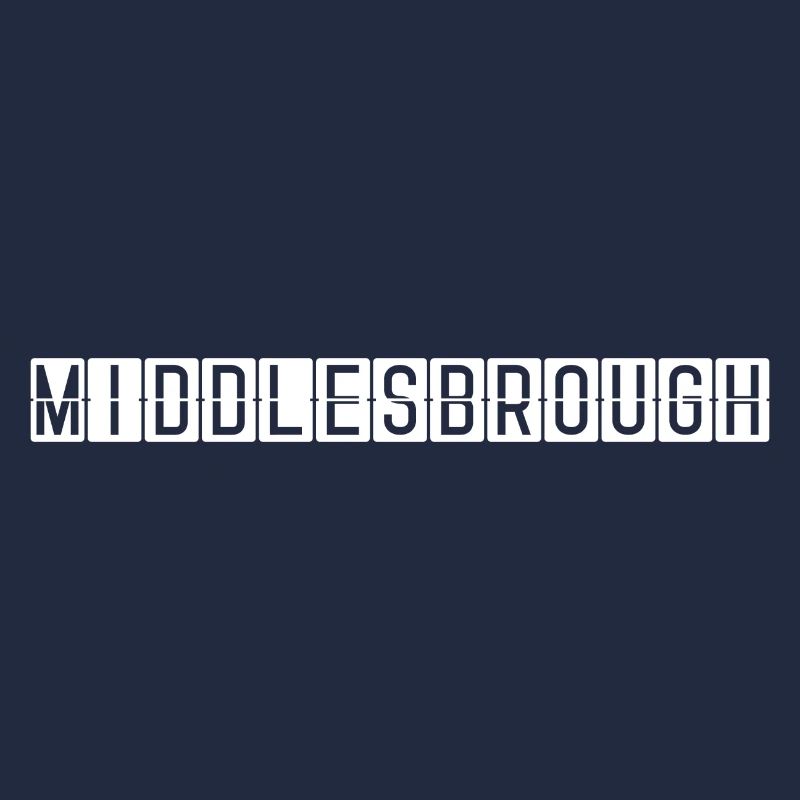 Middlesbrough Flughafentafel