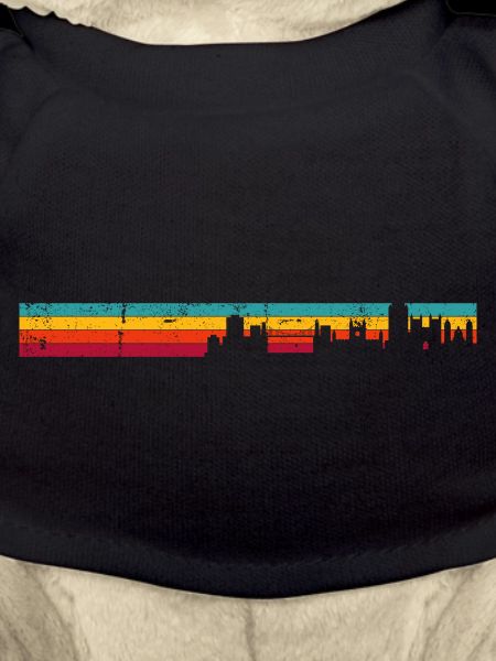 Bristol skyline retro