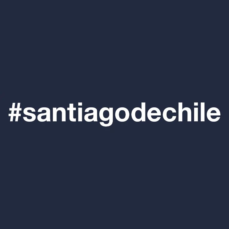 Santiago de Chile Hashtag