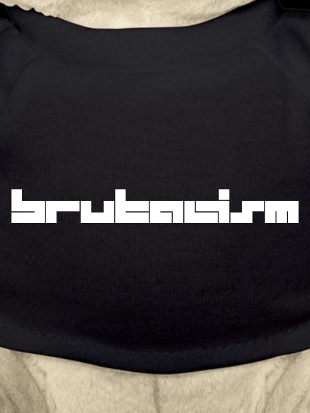 Brutalismus, Typografie, Kunst