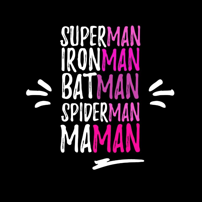 T-SHIRT SUPER HELD MAMMA