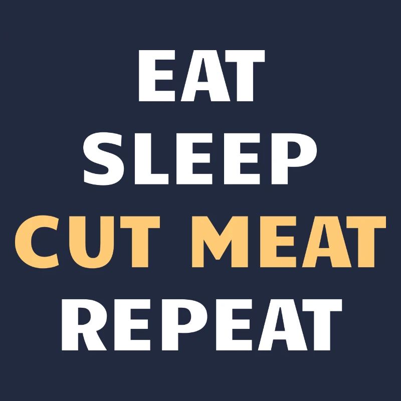 BUTCHER: Cut meat