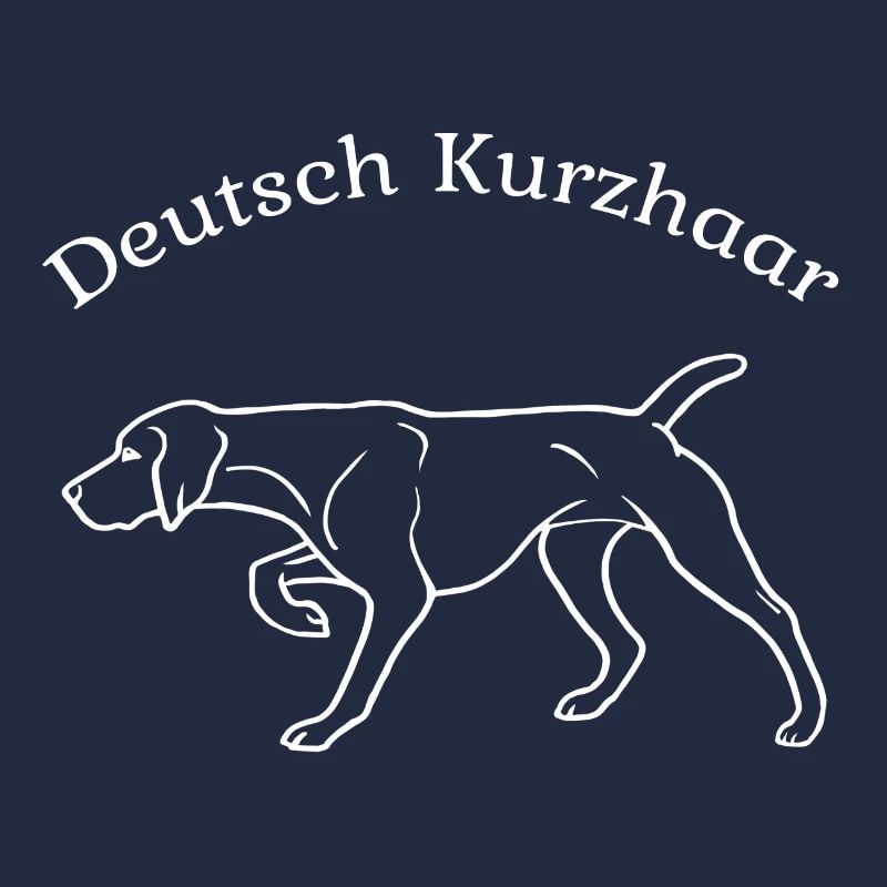 Deutsch Kurzhaar vorstehend