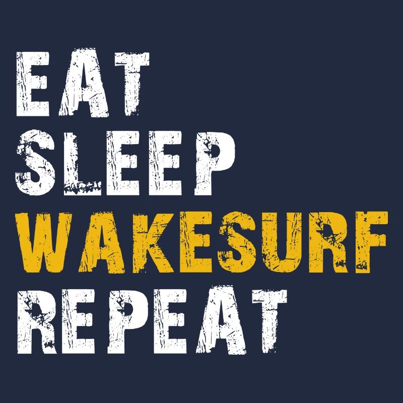 Schlaf essen Wakesurf