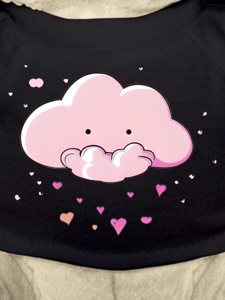 Cute Cloud Raining Hearts