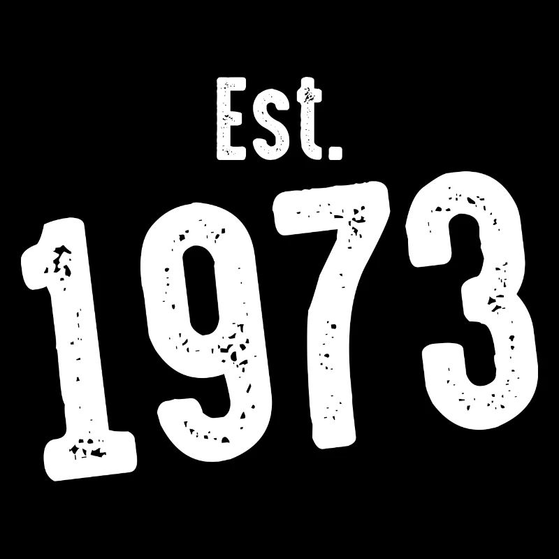 Est 1973 Vintage Distress