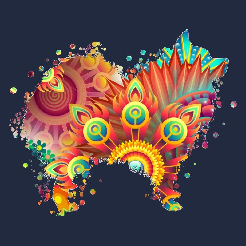 German Spitz Deutscher Spitz Hund Design Hunde