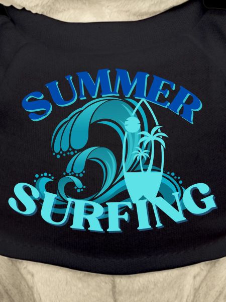 Summer Surfing Wave Crest