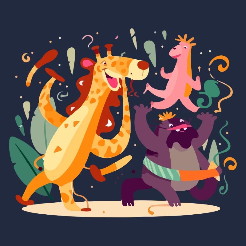 Animals in celebration n°2