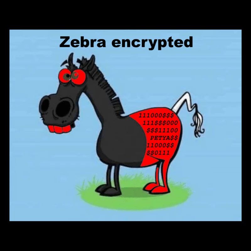 Zebra encrypted