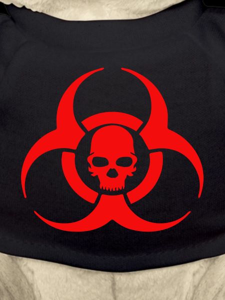 Biohazard Skull Icon