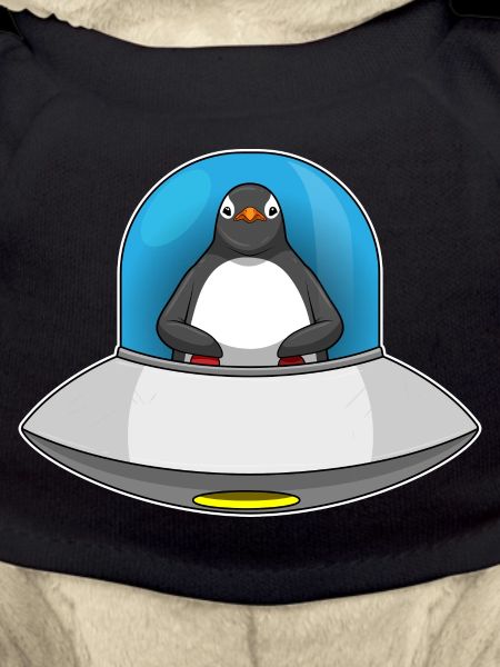 Penguin Spaceship Space