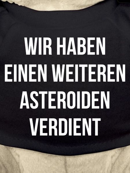 Asteroid Astronomie Spruch