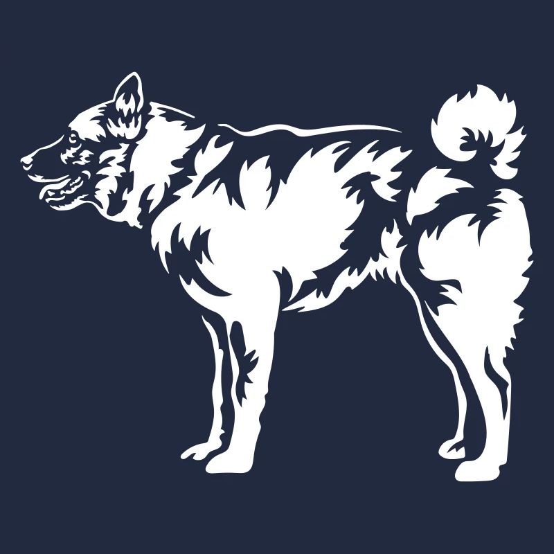 Norwegischer Elchhund "Black Edition"