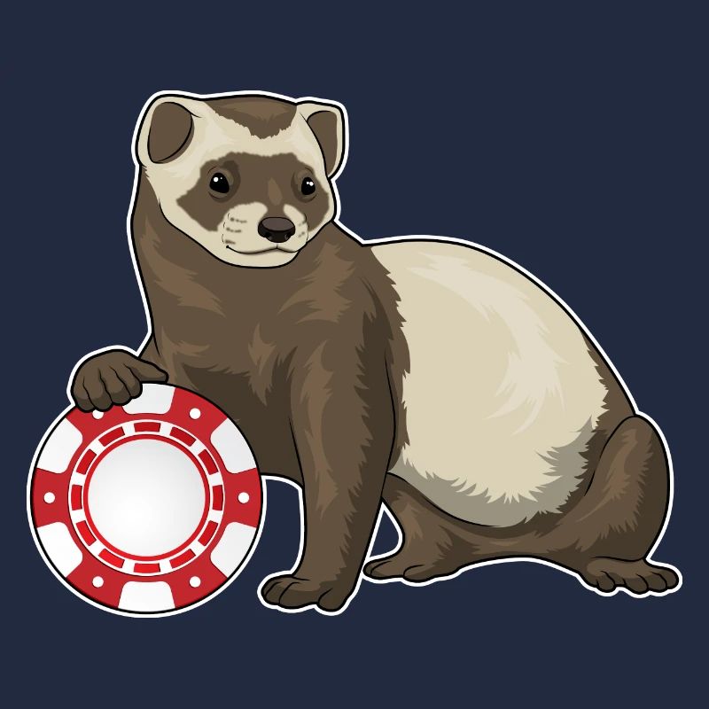 Ferret Poker Jetons de Poker