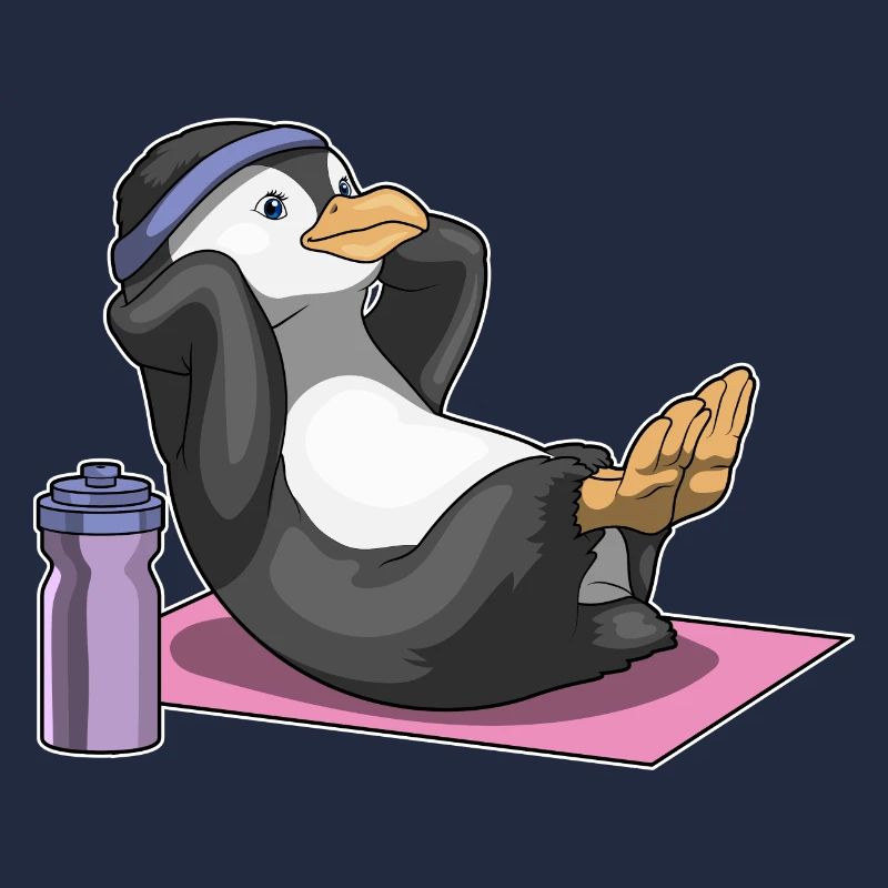 Penguin Abdomen Training Bodybuilding