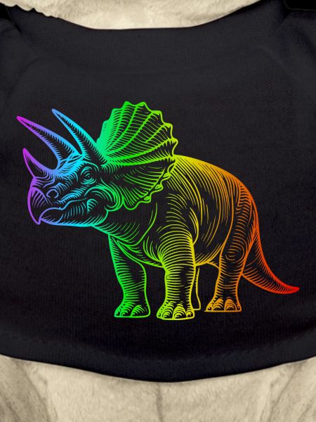 Regenbogen-Triceratops-Dinosaurier