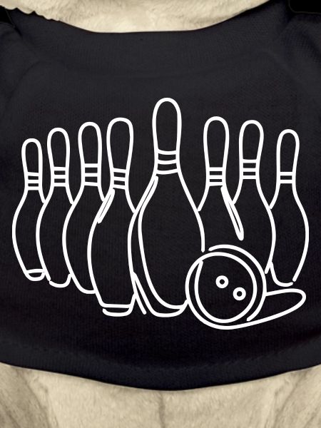 Bowling Pin Ball Drawing