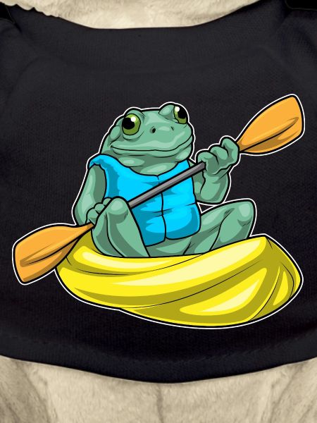 Frosch kleines Boot