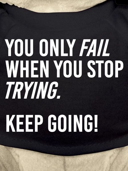 Keep going