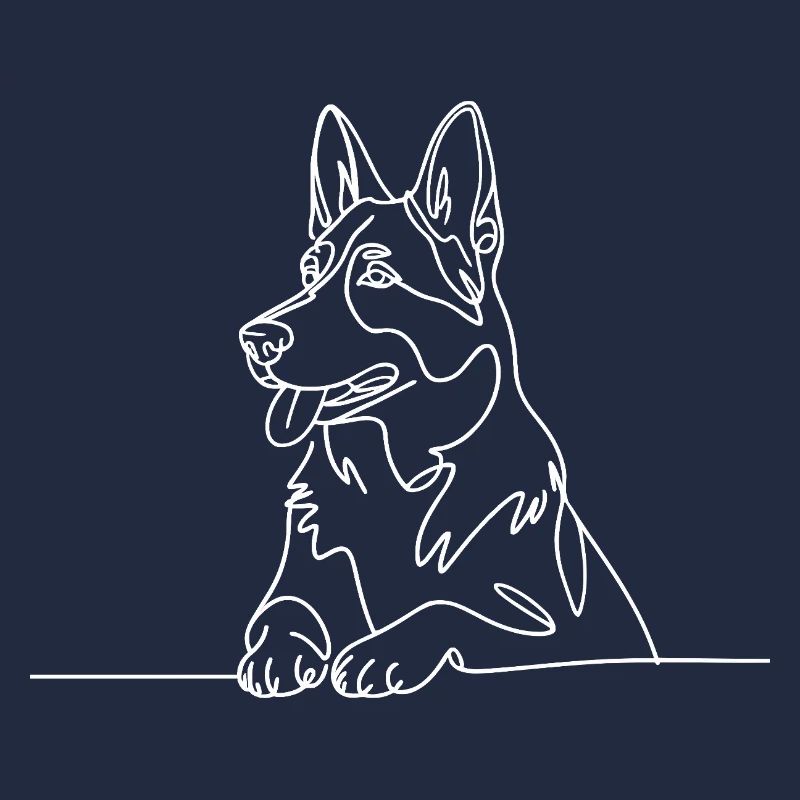 German Shepherd Artwork