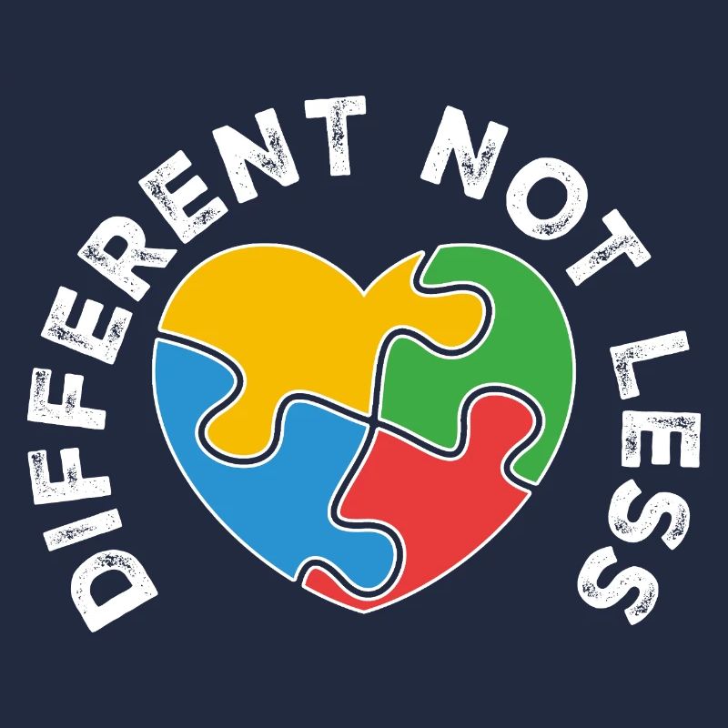 PuzzleHeart Diversity combine les couleurs