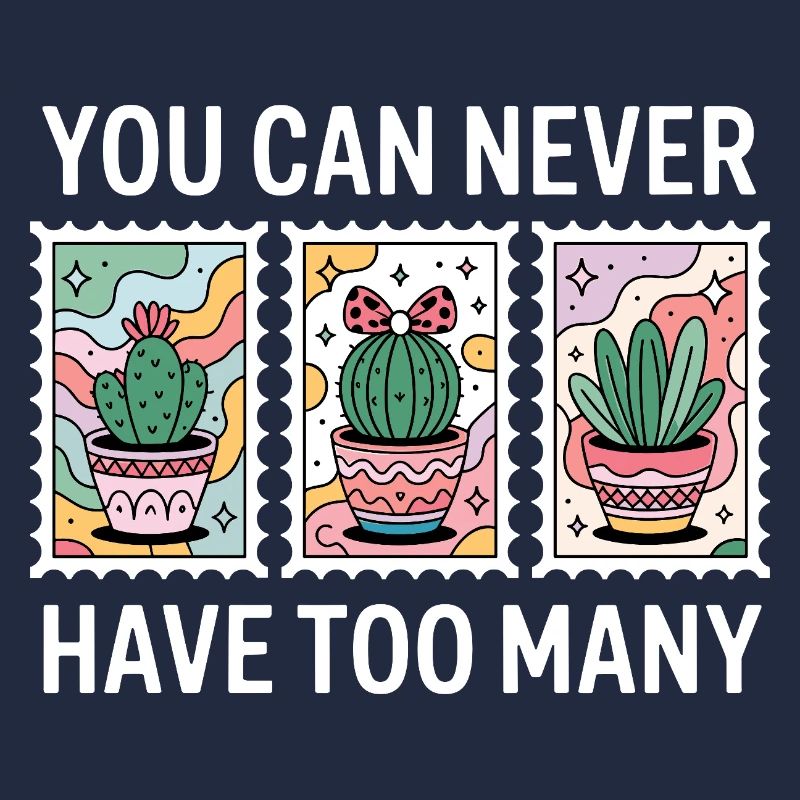Funny Plant Succulent Cactus Collector