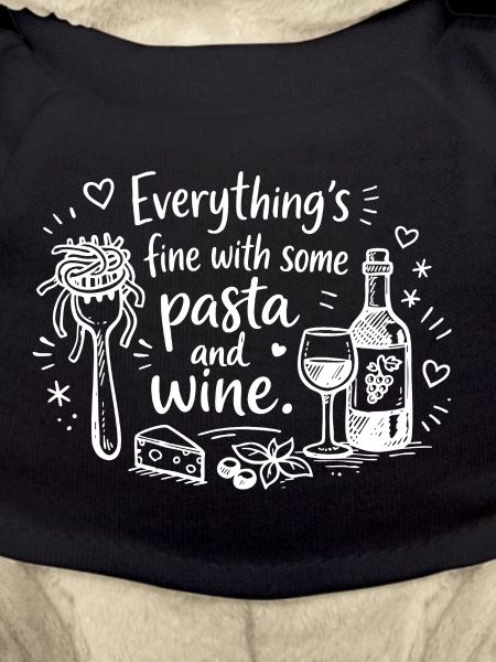 Everything’s Fine With Pasta And Wine