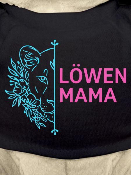 Löwenmama Stolze Löwin Blumen