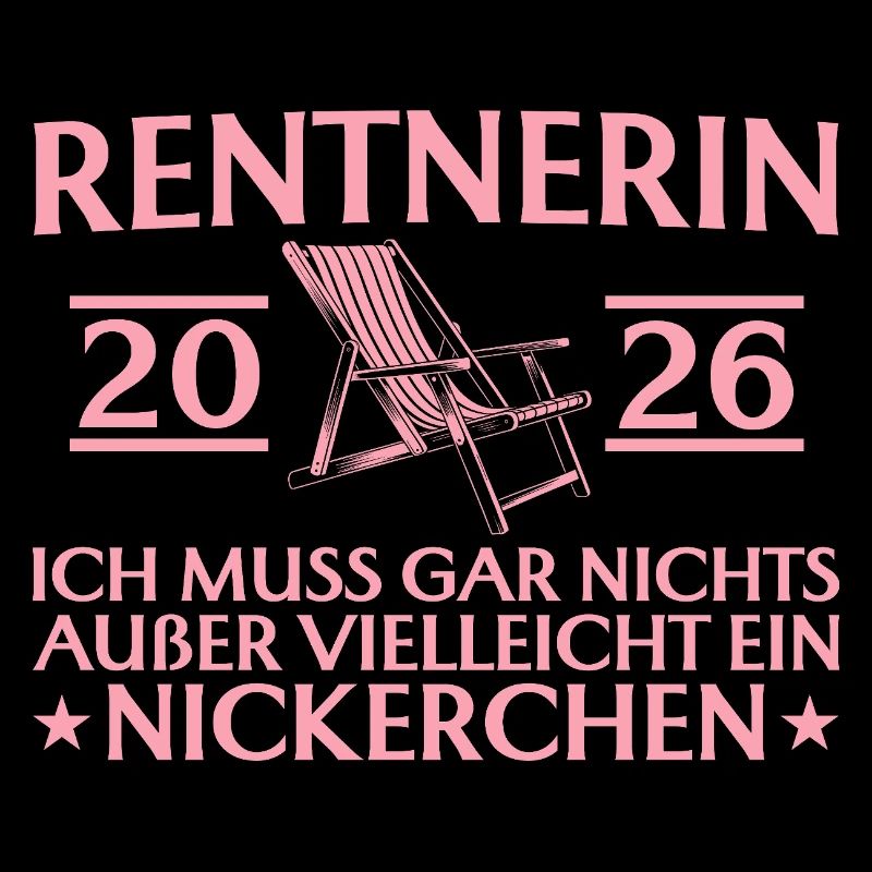 Rentnerin 2026 Muss nix außer Nickerchen