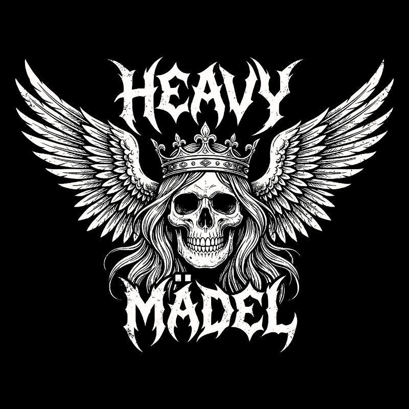 Heavy Girl – Conception de piano à queue Rock & Metal