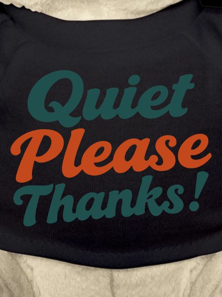 Quiet Please Thanks Höfliche Ruhe Bitte