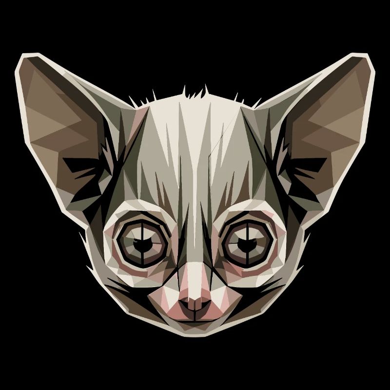 Galago Buschbaby Affen Galagos Affe Süßer Galago