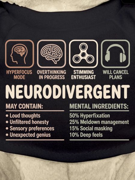 Neurodivergent Facts Neurodiversity Design