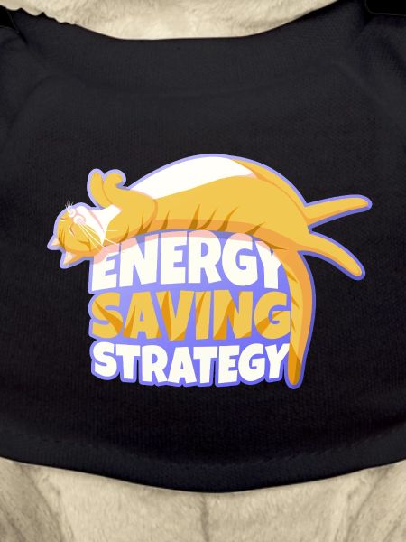 Energy Saving Strategy Mascot