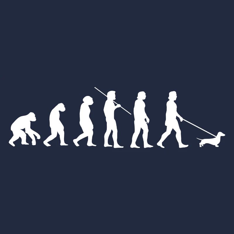 Dachshund evolution dachshund dachshund gift idea