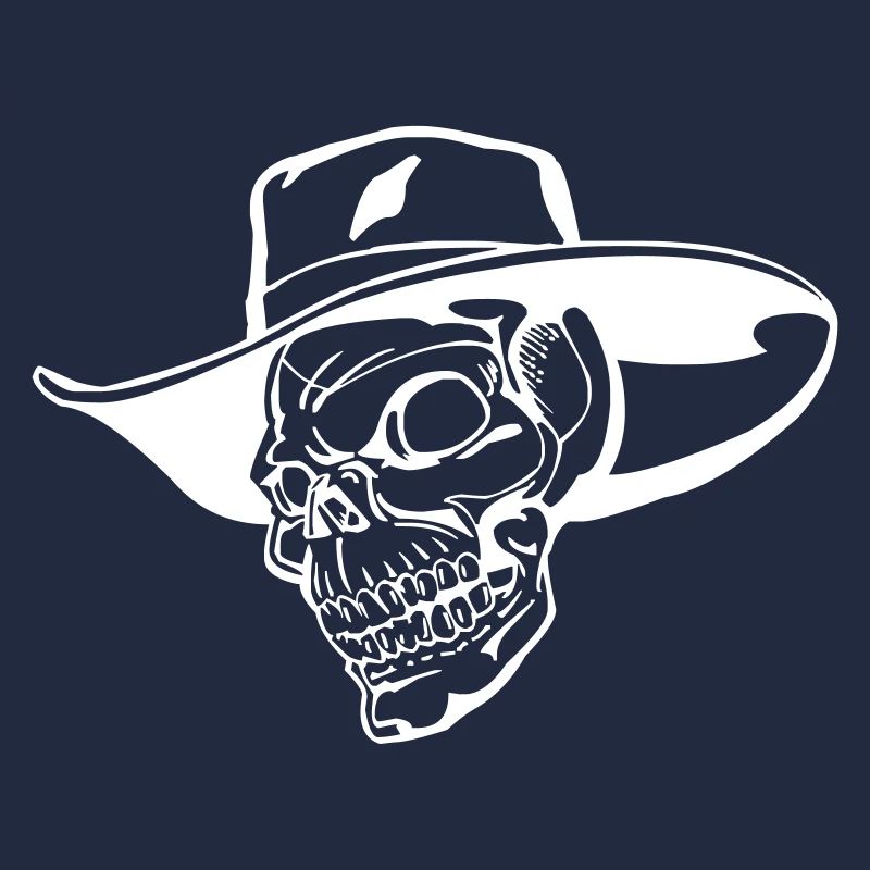 crâne de cow-boy