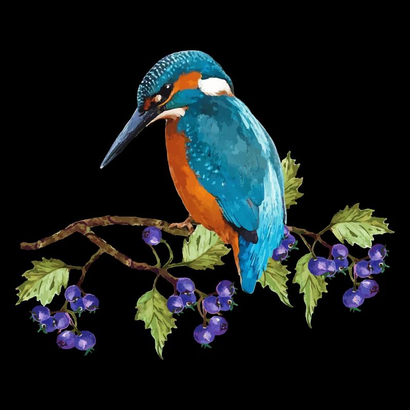 Bunter Vogel