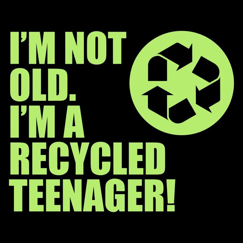 Recycelter Teenager