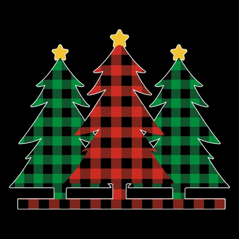 Karo Weihnachtsbäume