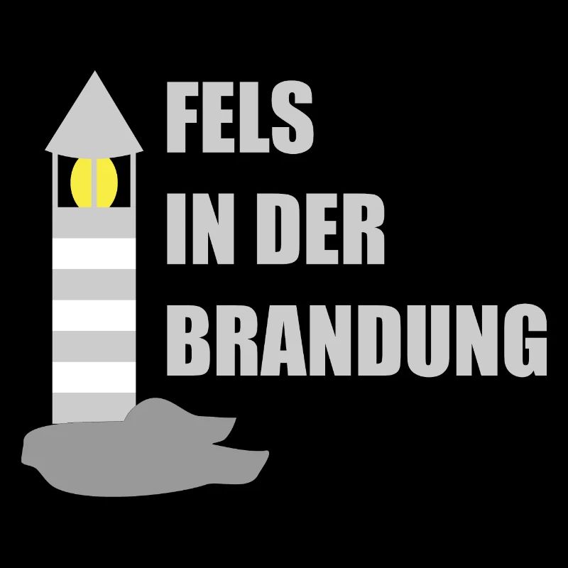 Fels in der Brandung