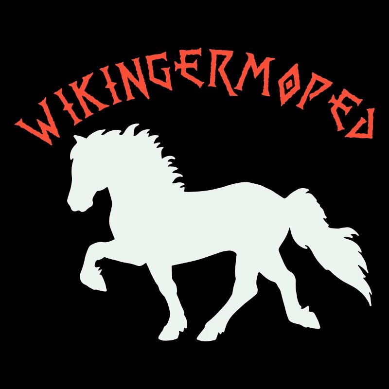Wikingermoped Islandpferd